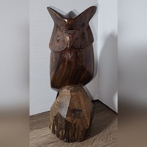 IronWood Carved Owl